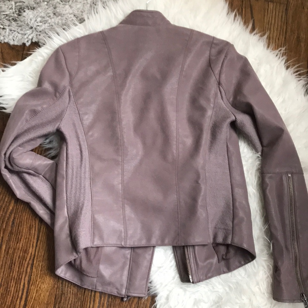 Free people vegan suede bomber moto jacket - Picture 5 of 6